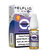 ELF BAR - Elfliq Blueberry - 10ML - 10MG/ML - NIKOTINSALZ