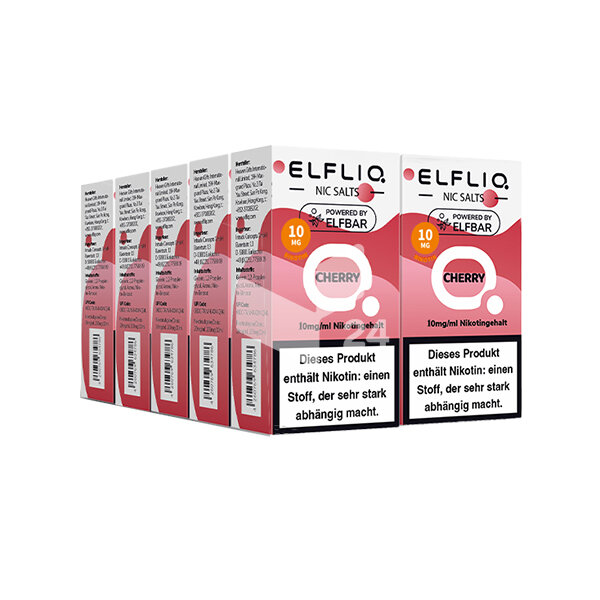 Elfbar - Elfliq Cherry - 10mg Nikotin