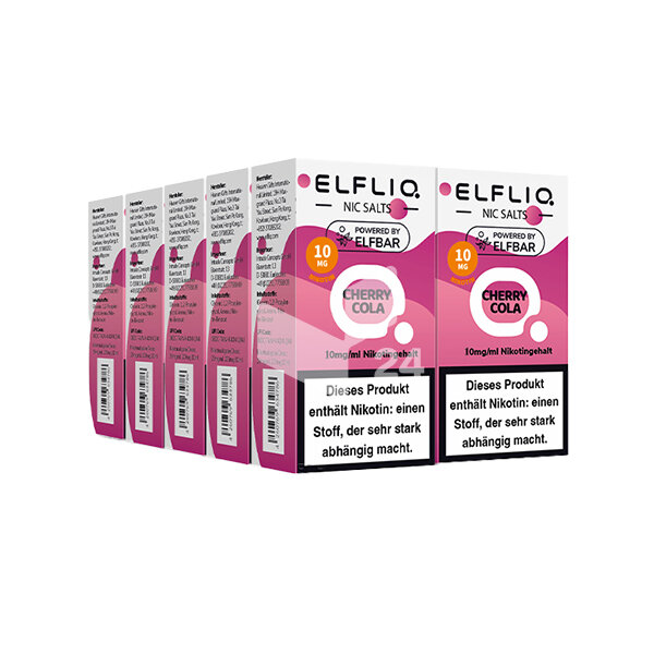 Elfbar - Elfliq Cherry Cola - 10mg Nikotin (Auslauf)