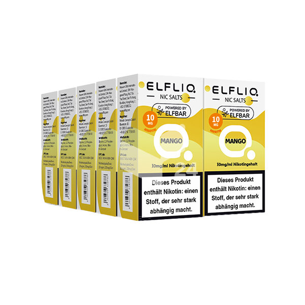 Elfbar - Elfliq Mango - 10mg Nikotin