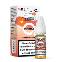 ELF BAR - Elfliq Peach Ice - 10ML - 10MG/ML - NIKOTINSALZ