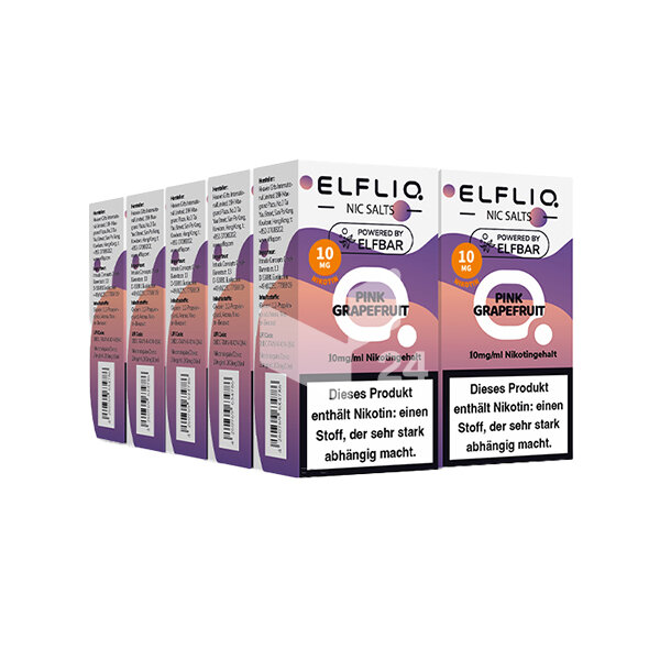 ELF BAR - Elfliq Pink Grapefruit - 10mg Nikotin