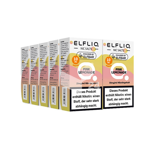 Elfbar - Elfliq Pink Lemonade - 10mg Nikotin