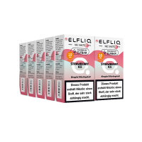 Elfbar - Elfliq Strawberry Ice - 10mg Nikotin