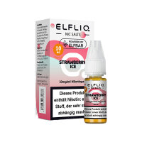 Elfbar - Elfliq Strawberry Ice - 10mg Nikotin