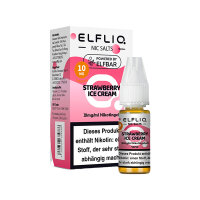 Elfbar - Elfliq Strawberry Ice Cream - 10mg Nikotin