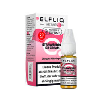 Elfbar - Elfliq Strawberry Ice Cream - 20mg Nikotin