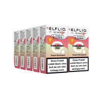 Elfbar - Elfliq Strawberry Kiwi - 10mg Nikotin