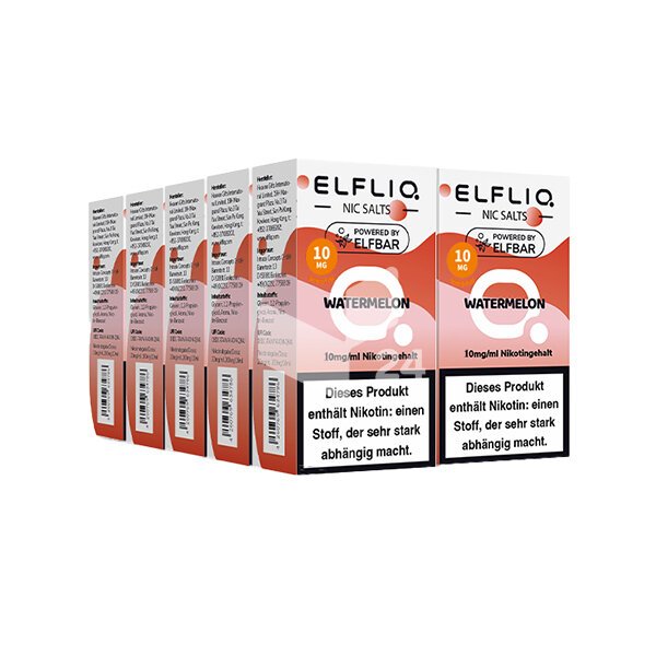 Elfbar - Elfliq Watermelon - 10mg Nikotin