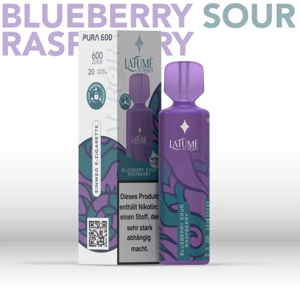 La Fume Aurora Blueberry Sour Raspberry