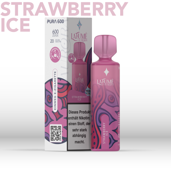 La Fume Aurora Strawberry Ice