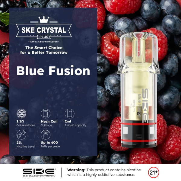 Crystal - Plus Pod Blue Fusion (2er Pack)