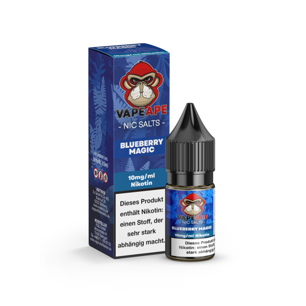 Blueberry Magic 10mg - 10ml Salzliquid