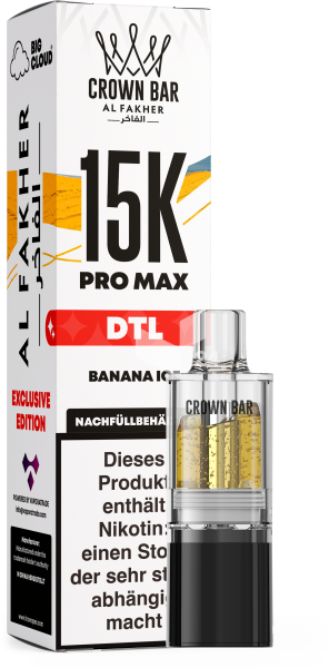 Pod 10ml – Banana Ice – DTL