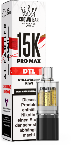 Pod 10ml – Strawberry Kiwi – DTL